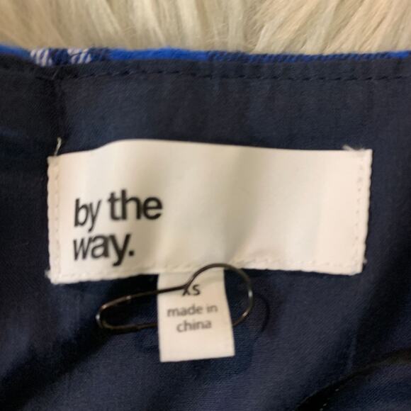 Revolve Blue Plaid Mini Slip Dress XS Grunge Dark Academia Y2K Preppy $64 NEW - Picture 6 of 10